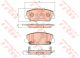Гальмівних колодок комплект KIA OPTIMA, HYUNDAI GENESIS, TRW (GDB3621)