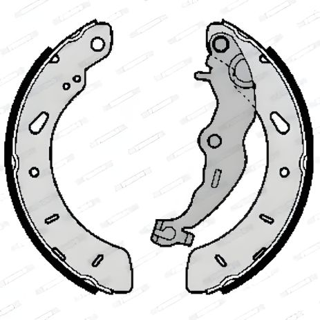 Тормозные колодки для FORD PUMA, FORD FOCUS, FORD B-MAX, FERODO (FSB4164)