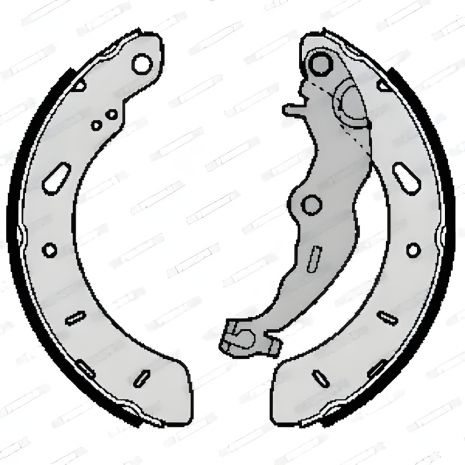 Комплект гальмівних колодок для FORD PUMA, FORD FOCUS, FORD B-MAX, FERODO (FSB4164) Комплект гальмівних колодок для FORD PUMA, FORD FOCUS, FORD B-MAX, FERODO (FSB4164)