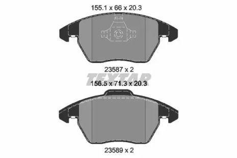 Audi A1, VW Jetta, VW Golf, TextAr (2358704)