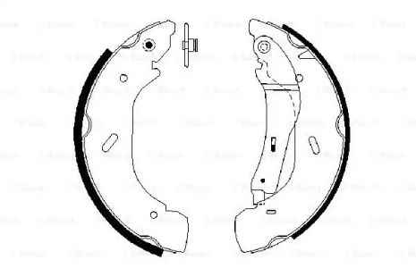 Ford Transit, Bosch Brake Pads (0986487612)