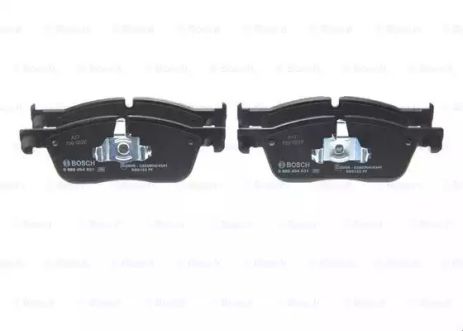 Комплект тормозных колодок LAND ROVER, JAGUAR E-PACE, JAGUAR XF, BOSCH (0986494831)