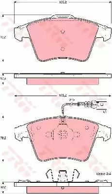 ΠΠΎΠΌΠΏΠ»Π΅ΠΊΡ Π³Π°Π»ΡΠΌΡΠ²Π½ΠΈΡ
ΠΊΠΎΠ»ΠΎΠ΄ΠΎΠΊ VW TRANSPORTER, VW MULTIVAN, TRW (GDB1556) ΠΠΎΠΌΠΏΠ»Π΅ΠΊΡ Π³Π°Π»ΡΠΌΡΠ²Π½ΠΈΡ
ΠΊΠΎΠ»ΠΎΠ΄ΠΎΠΊ VW TRANSPORTER, VW MULTIVAN, TRW (GDB1556)