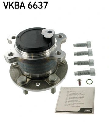 Комплект подшипника ступицы колеса FORD KUGA, FORD MONDEO, FORD FOCUS, SKF (VKBA6637)