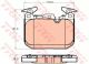 Комплект тормозных колодок BMW 4, BMW 3, BMW 1, TRW (GDB2031)