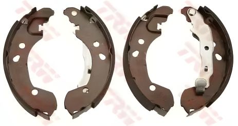 Комплект тормозных колодок для Renault Clio, Nissan Micra, Nissan Note, TRW (GS8470) Комплект тормозных колодок для Renault Clio, Nissan Micra, Nissan Note, TRW (GS8470)