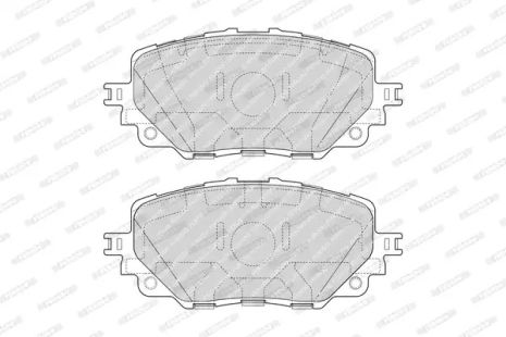 Гальмівні колодки встановлюють Fiat 124, Mazda MX-5, Ferodo (FDB4873)