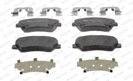 Комплект гальмівних колодок KIA PRO, HYUNDAI i30, HYUNDAI ELANTRA, FERODO (FDB4613)