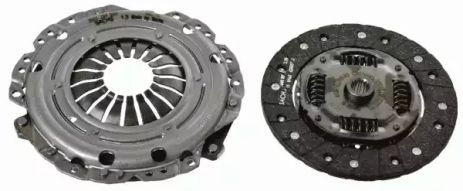 Комплект сцепления OPEL VECTRA, OPEL COMBO, OPEL ASTRA, SACHS (3000838801)