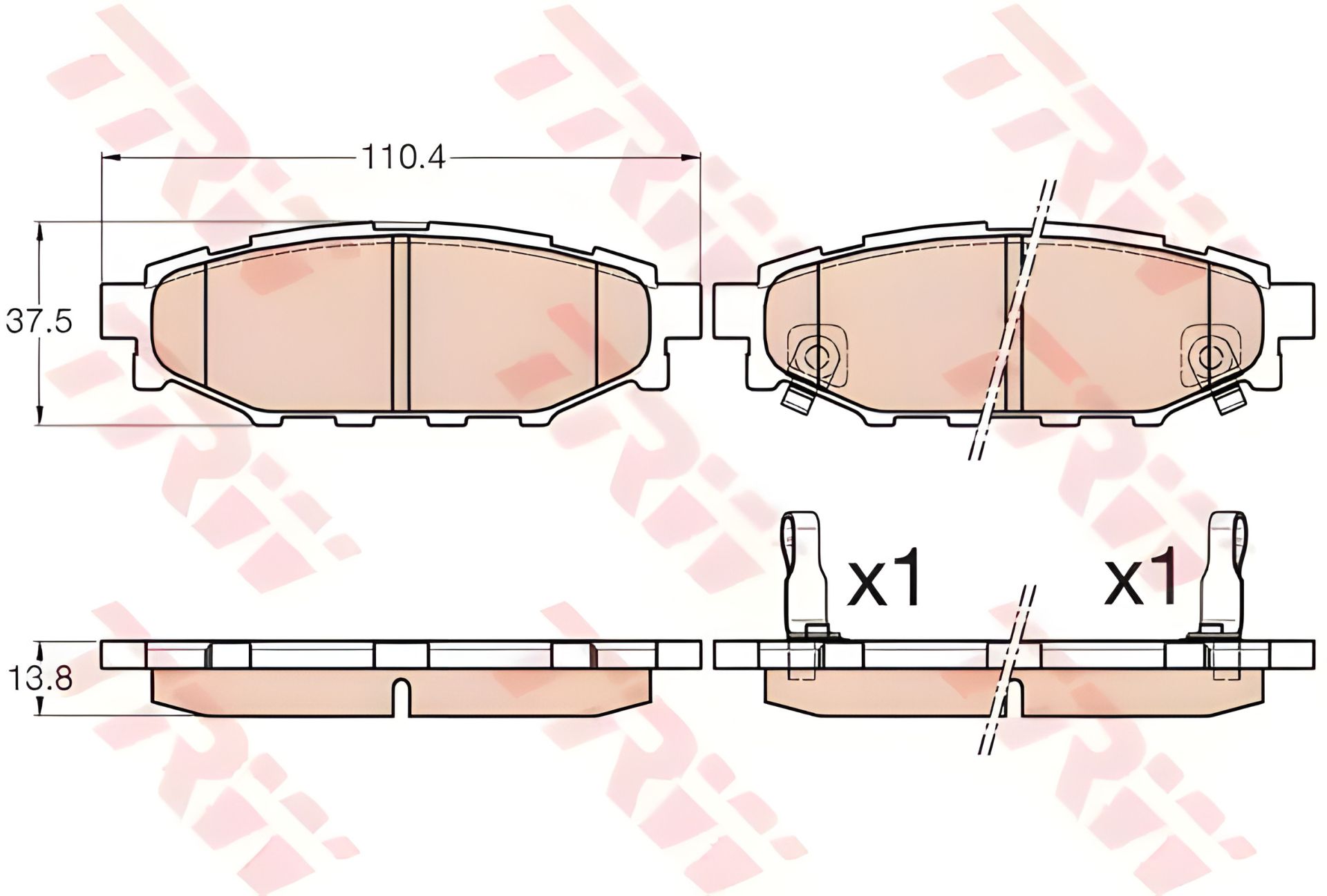ΠΠΎΠΌΠΏΠ»Π΅ΠΊΡ ΠΊΠΎΠ»ΠΎΠ΄ΠΎΠΊ Π³Π°Π»ΡΠΌΡΠ²Π½ΠΈΡ
, TOYOTA GT, SUBARU WRX, SUBARU BRZ, TRW (GDB3568) ΠΠΎΠΌΠΏΠ»Π΅ΠΊΡ ΠΊΠΎΠ»ΠΎΠ΄ΠΎΠΊ Π³Π°Π»ΡΠΌΡΠ²Π½ΠΈΡ
, TOYOTA GT, SUBARU WRX, SUBARU BRZ, TRW (GDB3568)