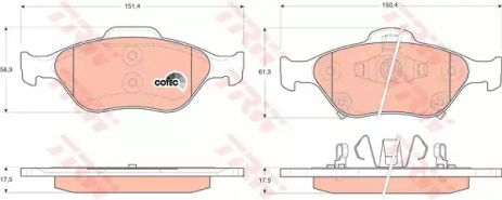ΠΠΎΠΌΠΏΠ»Π΅ΠΊΡ Π³Π°Π»ΡΠΌΡΠ²Π½ΠΈΡ
ΠΊΠΎΠ»ΠΎΠ΄ΠΎΠΊ DAIHATSU CHARADE, TOYOTA YARIS, TOYOTA VERSO, TRW (GDB3457) ΠΠΎΠΌΠΏΠ»Π΅ΠΊΡ Π³Π°Π»ΡΠΌΡΠ²Π½ΠΈΡ
ΠΊΠΎΠ»ΠΎΠ΄ΠΎΠΊ DAIHATSU CHARADE, TOYOTA YARIS, TOYOTA VERSO, TRW (GDB3457)