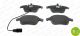 Комплект гальмівних колодок для AUDI A5, AUDI A4, FERODO (FDB4045)