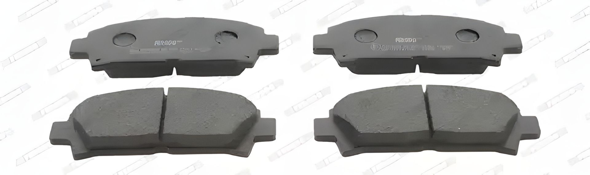 Комплект гальмівних колодок TOYOTA CALDINA, TOYOTA AVENSIS, TOYOTA CARINA, FERODO (FDB928) Комплект гальмівних колодок TOYOTA CALDINA, TOYOTA AVENSIS, TOYOTA CARINA, FERODO (FDB928)