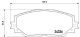 Набор тормозных колодок для SCION xD, LEXUS HS, SUBARU TREZIA, BREMBO (P83082)