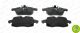 Комплект колодок гальмівних CHEVROLET VECTRA, SAAB 9-3X, OPEL VECTRA, FERODO (FDB1520)