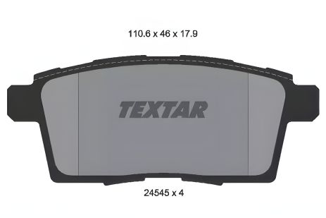 Гальмівні колодки MAZDA (FAW), LINCOLN MKX, MAZDA CX-9, TEXTAR (2454501) Гальмівні колодки MAZDA (FAW), LINCOLN MKX, MAZDA CX-9, TEXTAR (2454501)