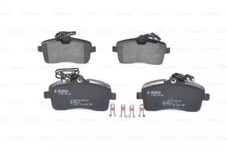 Комплект гальмівних колодок PEUGEOT 407, BOSCH (0986494097)