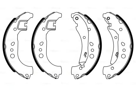 Комплект гальмівних колодок SKODA KAMIQ, AUDI A1, VW TAIGO, BOSCH (0986487959) Комплект гальмівних колодок SKODA KAMIQ, AUDI A1, VW TAIGO, BOSCH (0986487959)