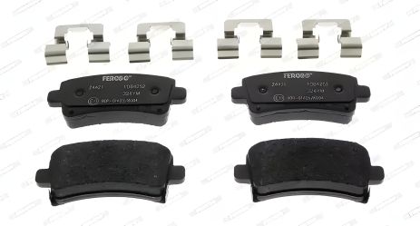 Гальмівних колодок комплект CHEVROLET MALIBU, SAAB 9-5, OPEL INSIGNIA, FERODO (FDB4252) Гальмівних колодок комплект CHEVROLET MALIBU, SAAB 9-5, OPEL INSIGNIA, FERODO (FDB4252)
