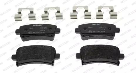 Комплект тормозных колодок CHEVROLET MALIBU, SAAB 9-5, OPEL INSIGNIA, FERODO (FDB4252)