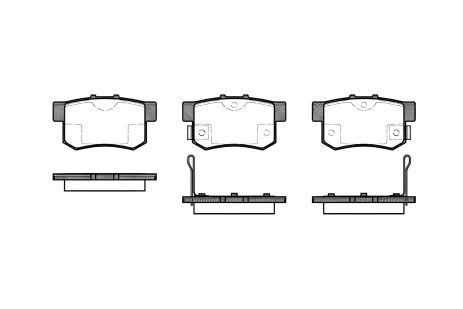 Тормозные колодки комплект GREAT WALL, BYD F6, SUZUKI SX4, WOKING (P225302) Тормозные колодки комплект GREAT WALL, BYD F6, SUZUKI SX4, WOKING (P225302)