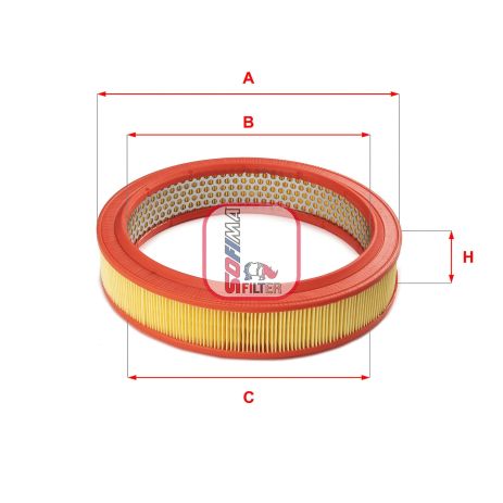 Фильтр воздушный SAAB 95, FORD TAUNUS, SKODA FAVORIT, SOFIMA (S7460A)
