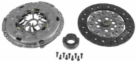 Комплект зчеплення SKODA FABIA, SEAT ALTEA, AUDI A3, SACHS (3000951120)