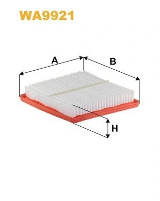 Фильтр воздушный NISSAN NOTE, WIX FILTERS (WA9921)