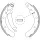 Комплект тормозных колодок CHEVROLET SPARK, PROTON SAVVY, DAEWOO MATIZ, WOKING (Z408600)
