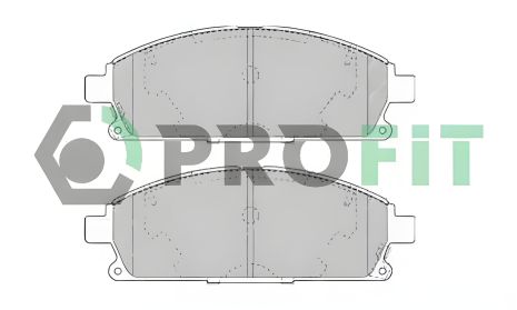 Комплект тормозных колодок для NISSAN X-TRAIL, PROFIT (50001263)