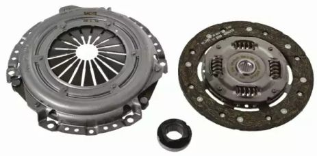 Комплект сцепления CITROËN C2, PEUGEOT 206, PEUGEOT 207, SACHS (3000950025)