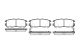 Комплект тормозных колодок, дисковый тормоз 042602 GREATWALL ISUZU Комплект тормозных колодок, дисковый тормоз 042602 GREATWALL ISUZU