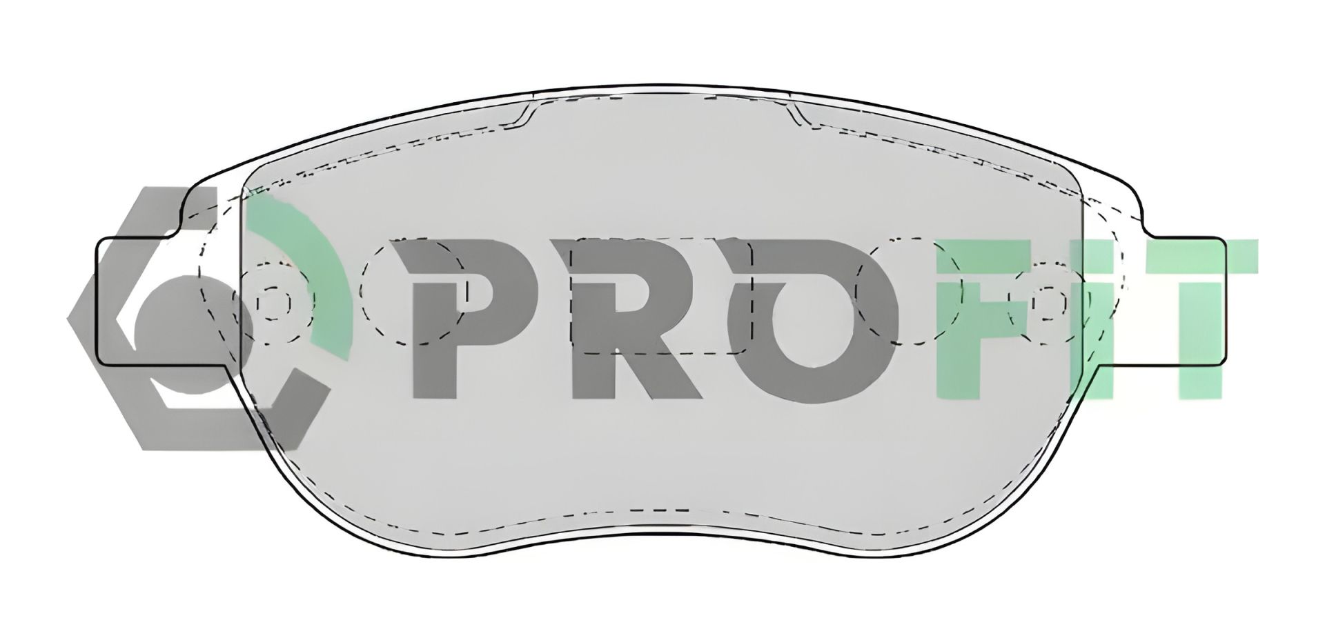 Комплект колодок для PEUGEOT 207 та CITROËN, PROFIT (50001476) Комплект колодок для PEUGEOT 207 та CITROËN, PROFIT (50001476)