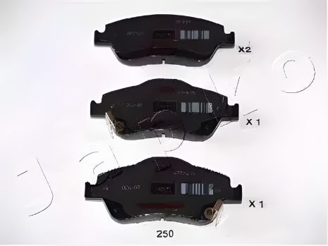 Тормозные колодки для TOYOTA COROLLA, TOYOTA AURIS от JAPKO (50250)