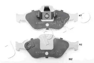 Комплект тормозных колодок MAZDA 2, FORD KA, FORD FIESTA, JAPKO (50302)