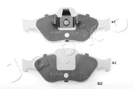 Тормозной комплект колодок для MAZDA 2, FORD KA, FORD FIESTA, JAPKO (50302) Тормозной комплект колодок для MAZDA 2, FORD KA, FORD FIESTA, JAPKO (50302)