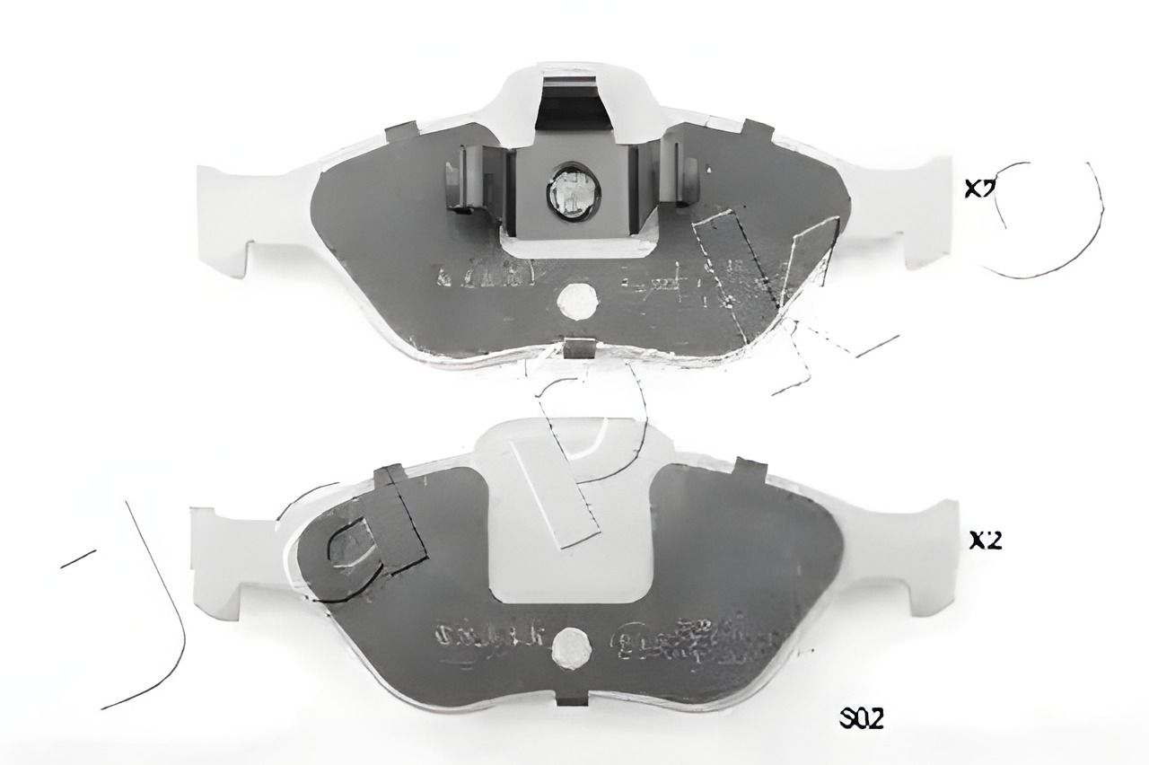 Гальмівних колодок комплект MAZDA 2, FORD KA, FORD FIESTA, JAPKO (50302) Гальмівних колодок комплект MAZDA 2, FORD KA, FORD FIESTA, JAPKO (50302)