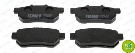 Комплект гальмівних колодок HONDA CIVIC, HONDA CITY, HONDA JAZZ, FERODO (FDB778) Комплект гальмівних колодок HONDA CIVIC, HONDA CITY, HONDA JAZZ, FERODO (FDB778)