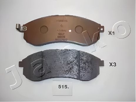 Набор тормозных колодок MITSUBISHI L200, JAPKO (50515)