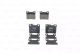 Комплект гальмівних колодок PEUGEOT 607, PEUGEOT 406, PEUGEOT 605, BOSCH (0986494055)