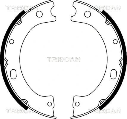 Комплект тормозных колодок NISSAN NT400, NISSAN CABSTAR, NISSAN PATROL, TRISCAN (810014011)