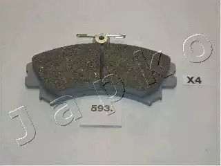 Комплект гальмівних колодок SMART FORFOUR, VOLVO V40, MITSUBISHI COLT, JAPKO (50593)