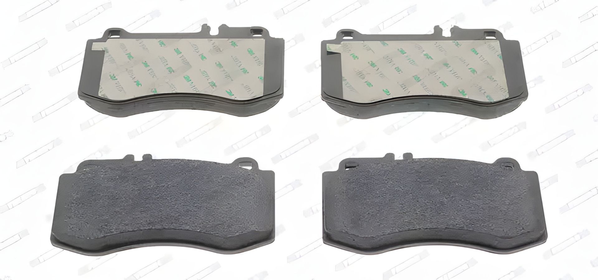 Комплект тормозных колодок MB CLS, MB E-CLASS, FERODO (FDB4694) Комплект тормозных колодок MB CLS, MB E-CLASS, FERODO (FDB4694)