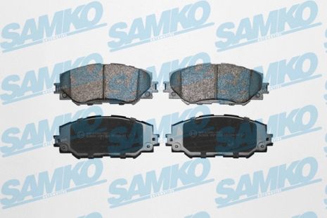 Комплект тормозных колодок SUBARU TREZIA, TOYOTA VERSO, TOYOTA URBAN, SAMKO (5SP1258)