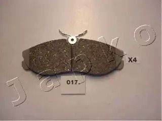 Комплект тормозных колодок LDV CUB, FORD MAVERICK, NISSAN SERENA, JAPKO (50017)