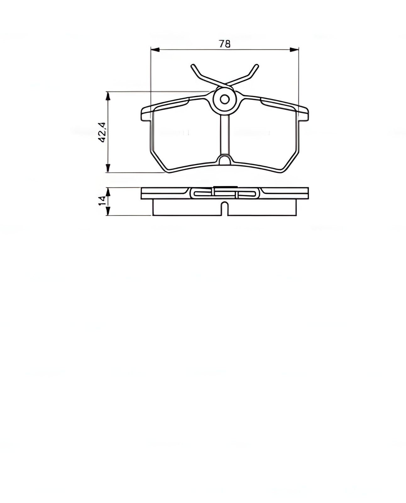 Комплект тормозных колодок для FORD FOCUS, FORD FIESTA, BOSCH (0986495227) Комплект тормозных колодок для FORD FOCUS, FORD FIESTA, BOSCH (0986495227)