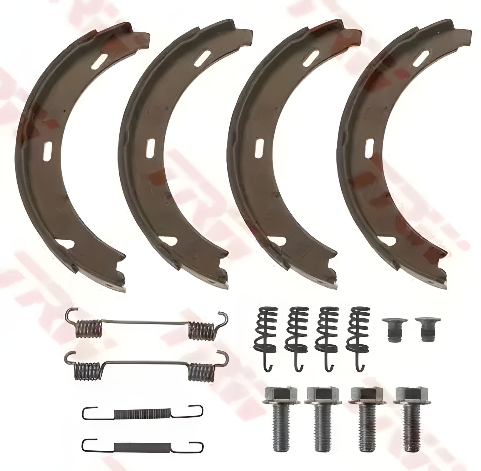 Комплект колодок гальма стоянки CHRYSLER CROSSFIRE, MB CLC-CLASS, MB B-CLASS, TRW (GS8481) Комплект колодок гальма стоянки CHRYSLER CROSSFIRE, MB CLC-CLASS, MB B-CLASS, TRW (GS8481)