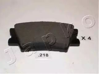 Комплект гальмівних колодок LEXUS ES, TOYOTA RAV4, TOYOTA CAMRY, JAPKO (51218)