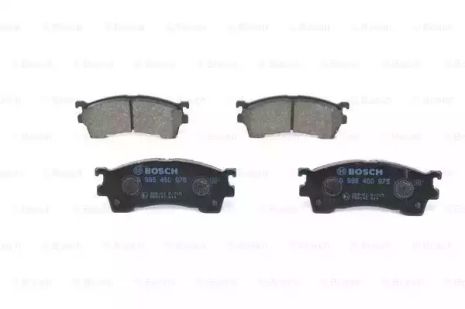 Комплект гальмівних колодок EUNOS 500, FORD ASIA, MAZDA PREMACY, BOSCH (0986460975)