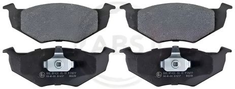 Тормозные колодки, комплект, для VW GOLF и SEAT CORDOBA, SEAT IBIZA, A.B.S. (37092)
